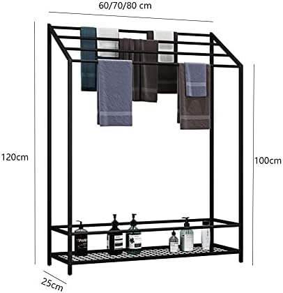 Wxxgy moderno, suporte para toalhas de toalhas modernas Stand sozinho com prateleira de armazenamento