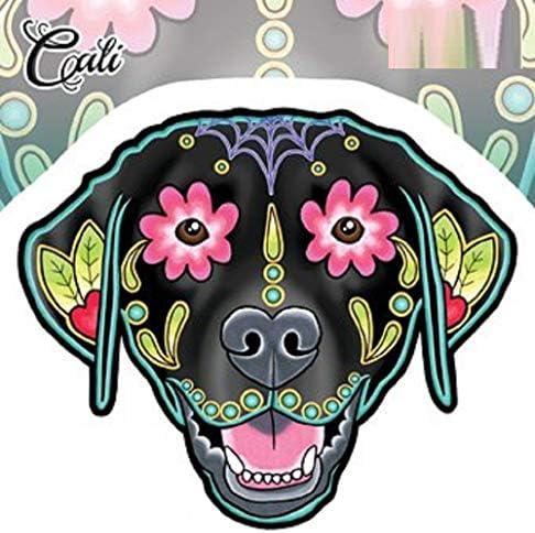 Cali de Pretty - Sugar Skull Dogs - Die Cut Sticks Decal