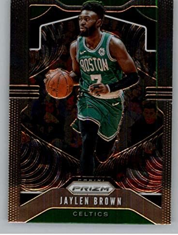2019-20 Panini Prizm 40 Jaylen Brown Boston Celtics NBA Basketball Trading Card