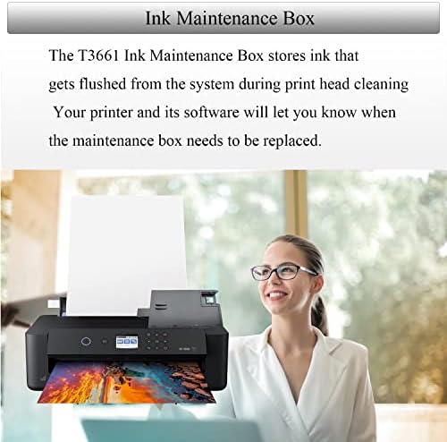 Caixa de manutenção de tinta T3661 remanufaturada para expressão Photo HD XP-15000 XP-8500 XP-8600 Impressora