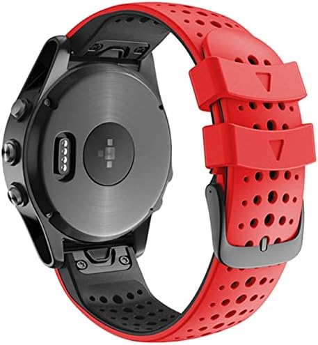 WSCEBCK Sport Silicone Watch Band Strap para Garmin Fenix ​​7 6 6 Pro Fenix ​​5 Forerunner 935 945 EasyFit
