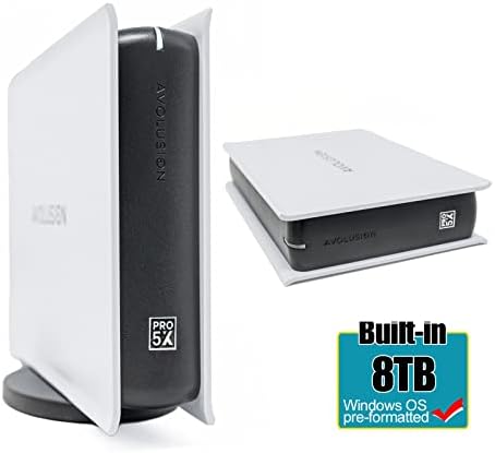 Avolusion pro -5x Series 8tb USB 3.0 disco rígido externo para Windowsos Desktop PC/laptop - garantia