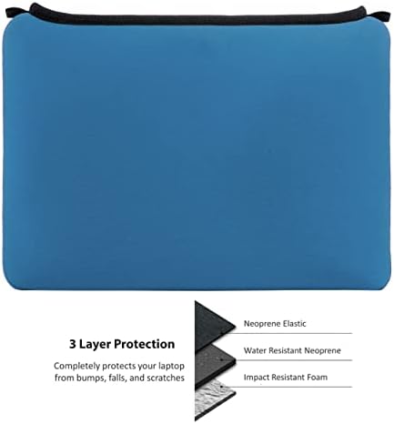 WGS Durable Slim Lightweight Protective Laptop de 14 polegadas Manga para Acer Spin 3, Surface Book, Asus