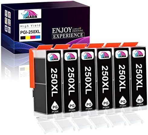 Substituição de cartucho de tinta compatível com Jalada para Canon PGI-2550xl PGI 250 XL para usar com PIXMA MX922