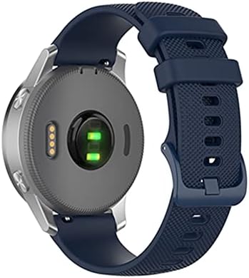 Ndjqy 20 22mm de liberação rápida de silicone Band strap for Garmin Forerunner 745 Smart Watch