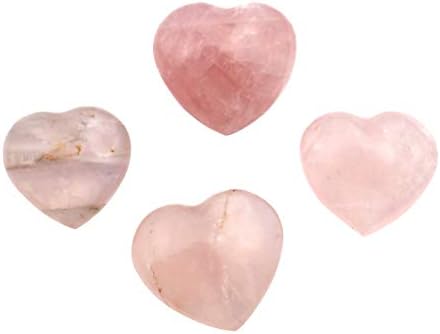 TG, LLC Treasure Gurus Pink Rose Quartz Reiki Stone Balanço de Energia Negativa Cristal