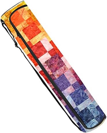 Bolsa de tapete de ioga, desaparecendo arco-íris portador de ioga transportadora de tape