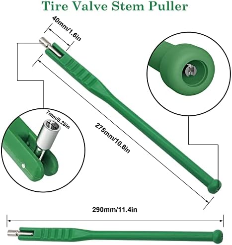 Ferramenta de remoção da ferramenta e instalador de ferramentas de haste da válvula de pneu Weideer - 1PCS