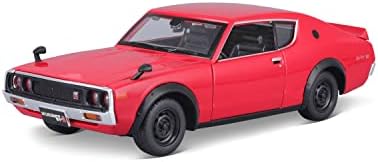 Maisto 1:24 Linha de montagem 1973 Nissan Skyline 2000gt-R, vermelho
