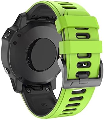 IOTUP 22 26mm Strapa de banda de vigilância rápida para Garmin Fenix ​​6x Pro Watch Silicone EasyFit Wrist Band para Fenix ​​6 Pro Watch Strap