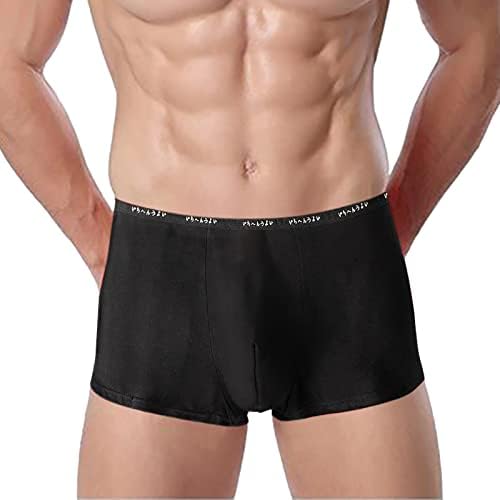 Roupas íntimas masculino masculino boxers cueca suave e confortável algodão Trunks Men calwear