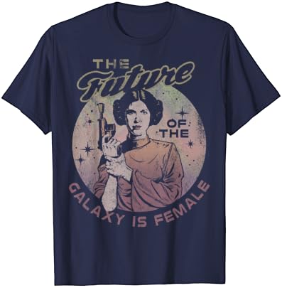 Star Wars Princesa Leia O futuro da galáxia é camiseta feminina