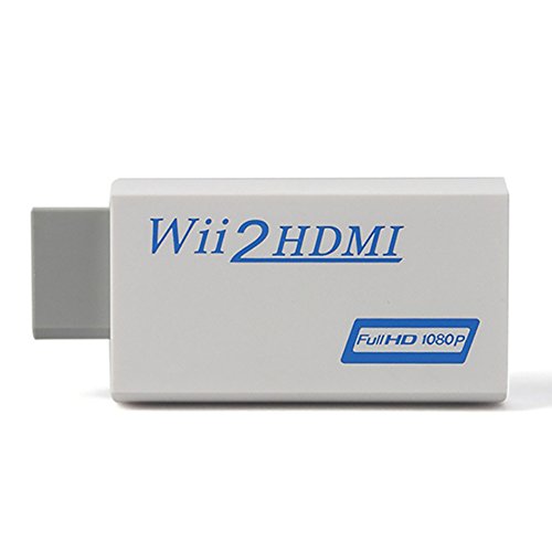 Wii para HDMI HD Adaptador HD Saída Full HD 1080p Saída de áudio