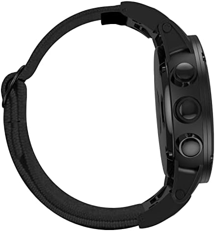 Teysha Smart Watch Nylon Elastic Loop tiras para Garmin Fenix ​​7 7x 5xplus 6xPro/Mk2i 3HR Substituição