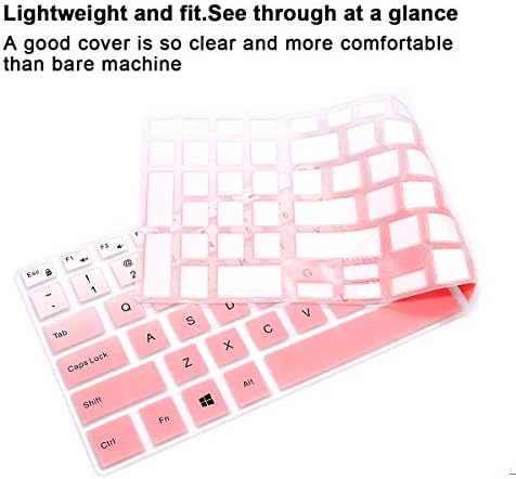 Capa do teclado de silicone mmdw para dell inspiron 15 3000 5000 séries/inspiron 17 3000 séries/inspiron 17