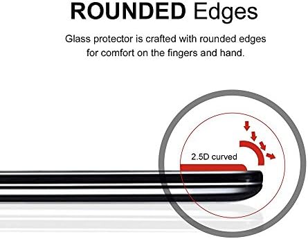 Supershieldz projetado para o Samsung Galaxy A10S Protetor de tela de vidro temperado, anti -ratinho,