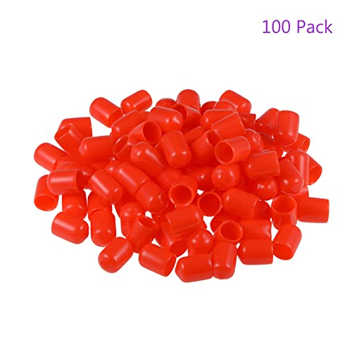 DMIOTECH 100 pacote 3/8 Id Red parafuso Protetores