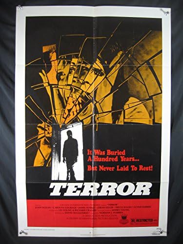 Poster de filme: Terror-Carolyn Courage-Orig Poster-1979-Horror VG/FN