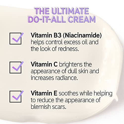 A lista de ingestões de vitamina B, C e E hidratante, hidratante diário para obter pele saudável, vegana, sem crueldade,