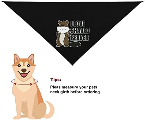 Eu amo um cão de castão raspado bandanas pet shalloween trajes para cães gatos gatos triângulo de estimação de