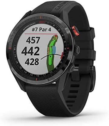 Garmin Approach S62, relógio GPS de golfe premium, Caddy virtual embutido