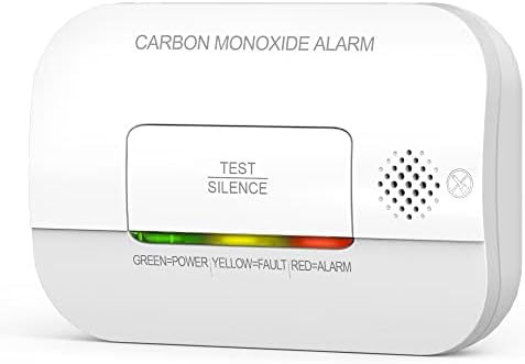 Detector de monóxido de carbono PutoGesafe, Life de 10 anos de sensor, certificado EN50291, com indicador de aviso
