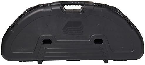 Plano Protector Compact Bow Case, preto, caixa de arco duro, mantém até cinco flechas, armazenamento e proteção contra arco e flecha anti-esmagamento