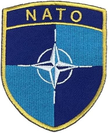 A-One 3d Símbolo OTAN Moral Patch + Portugal Pin de esmalte da bandeira de colarinho militar, Apliques para Baseball Cap O outwar
