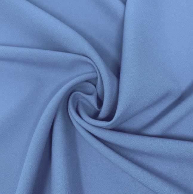 Sheetworld algodão Percale Folha de berço portátil extra etail extra 24 x 38 x 5,5, Wedgewood Blue tecido, feito nos EUA