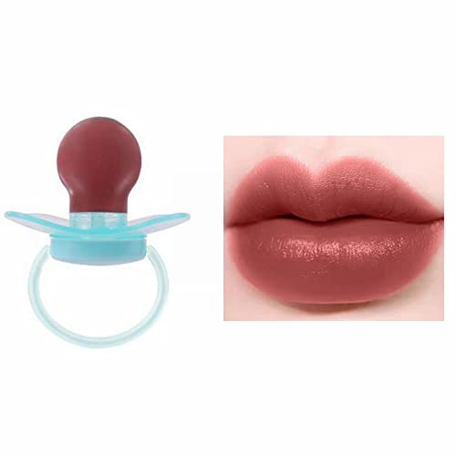 Xiahium Peach Lip Gloss coreano Dudu Milk Lip Light Light Light Light e Makeup During Color não desaparecem adolescentes
