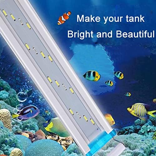 Luz de aquário LED clássico e clássico de Jacksuper, Luz de tanque de peixes de planta de recife com
