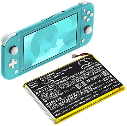 Cameron Sino Nova Bateria de Substituição Fit para Nintendo HDH-001, HDH-002, Switch Lite, Switch Lite