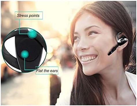 Gokever Vogue Bluetooth 5.0 Ear para fone de ouvido Bluetooth sem fio sem fio Handsfree Handsfree fone de ouvido