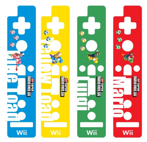 Hori Wii Skin decorativo remoto - Super Mario Bros. Versão C
