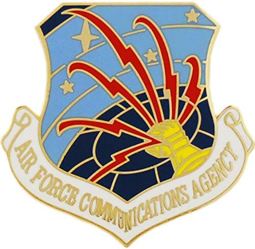 Força Aérea dos EUA - obra de arte original, alfinete com habilidade habilmente