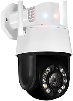 Câmera de 5MP WiFi IP 20x Detecção de Zoom Optical Humano PTZ Câmera Smart Home Color Night Vision