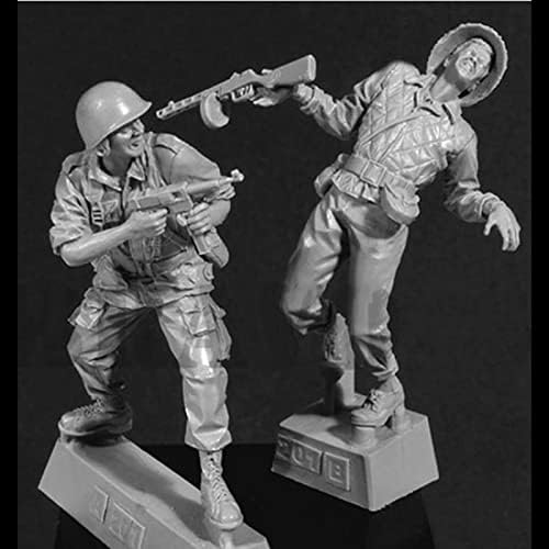 Goodmoel 1/35 Guerra do Vietnã Vitória dos EUA Victory Inimigo Modelo Soldier Kit/Kit Miniatura