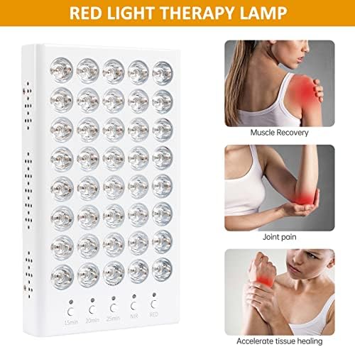 Terapia com luz LED 200W 660NM RED LUZ TERAPIA DA LUVEIRA DE 850 NM Lâmpada de terapia de LED