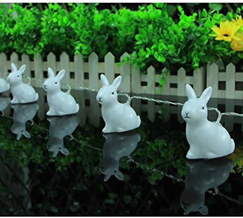 Mobestech Rabbit String Lights Bunny Fairy luz