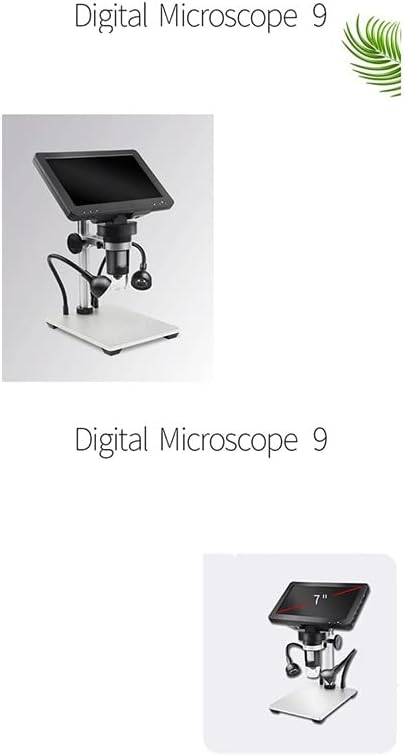 Acessórios para microscópio 12MP DM9 HD 7 polegadas 1200X Microscópio digital Labor