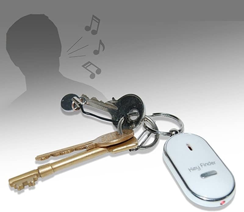 Keychain do localizador de chave do Walbest, Whistle Key Finder piscando bipes remotos keyfinder keyring
