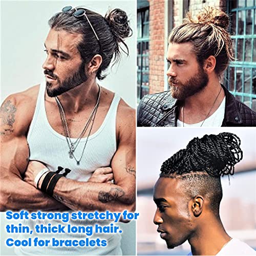 79style 100pcs Black Fabric Hair laços para homens atalhos de homens laços para homens pãe