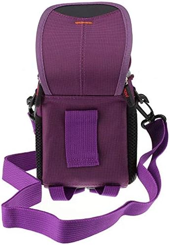Navitech Purple Carry Case Bag Compatível com o mapa GPS Garmin 64S / 64ST