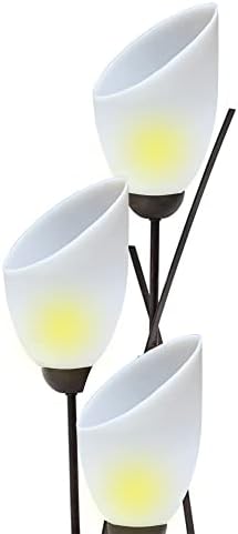 Substituição de tom de lâmpada plástica- 6pcs de 1,65 polegada fitador de ferradura de lâmpada branca