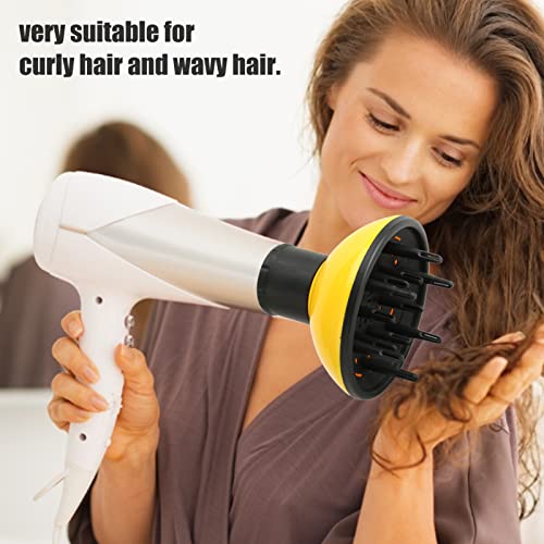 Difusor do secador de cabelo, ABS Economizando o difusor de cabelo encaracolado seguro Durável fácil
