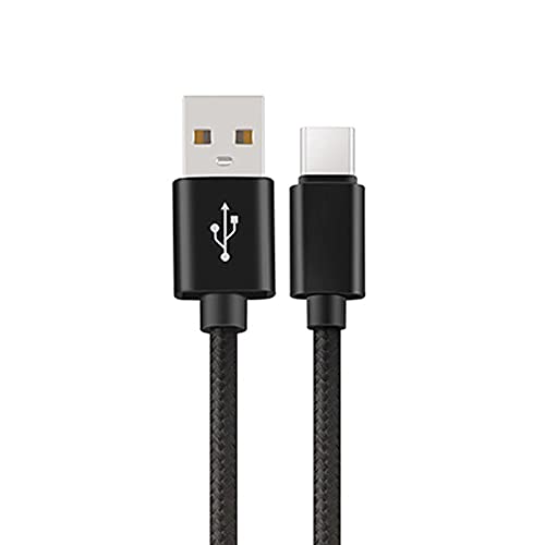 Androset trançado USB-A-USB tipo C Fast Charging Data Sync Compatível com cabo USB-C para USB-A 2.0