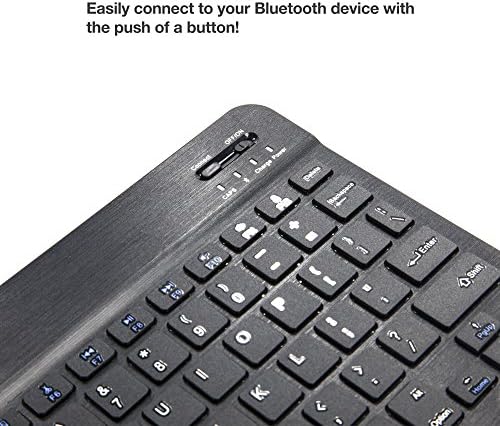 Teclado de onda de caixa para fusion5 fwin232 pro - teclado bluetooth slimkeys, teclado portátil