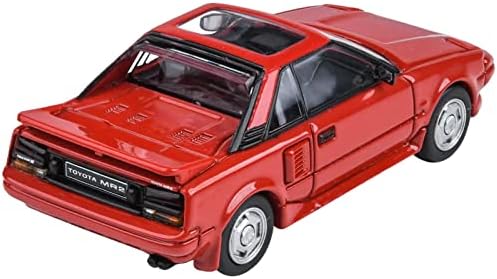Toy Cars 1985 MR2 Mk1 Super Red com teto solar 1/64 Modelo Diecast Model By Paragon Models PA-55361
