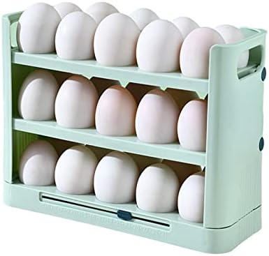 Recipiente de caixa de armazenamento de ovos de grau de alimentos de reheyre, suportes de ovo de cozinha
