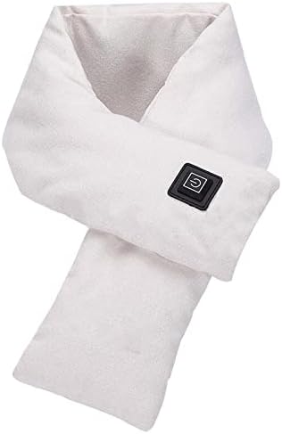 Lenço aquecido de maqroz para mulheres, lenço de aquecimento USB Recarregável no pescoço mais quente